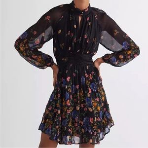 NWT Size 0 Floral ANTHROPOLOGIE DRESS